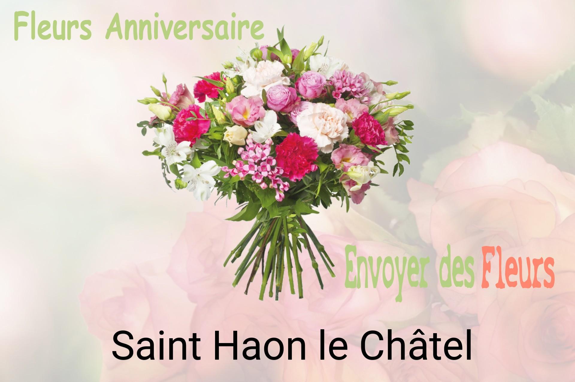 Bouquet de fleurs d’anniversaire livré à Saint-Haon-le-Châtel